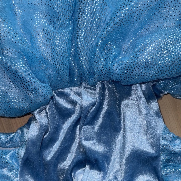Disney Glittery Blue Princess Costume - Picture 7 of 16
